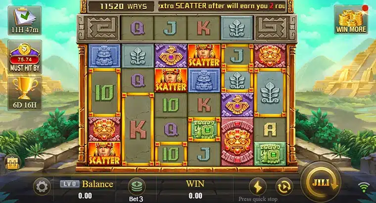Golden Empire Slot: Conquer Wins and Riches at 77JL Casino
